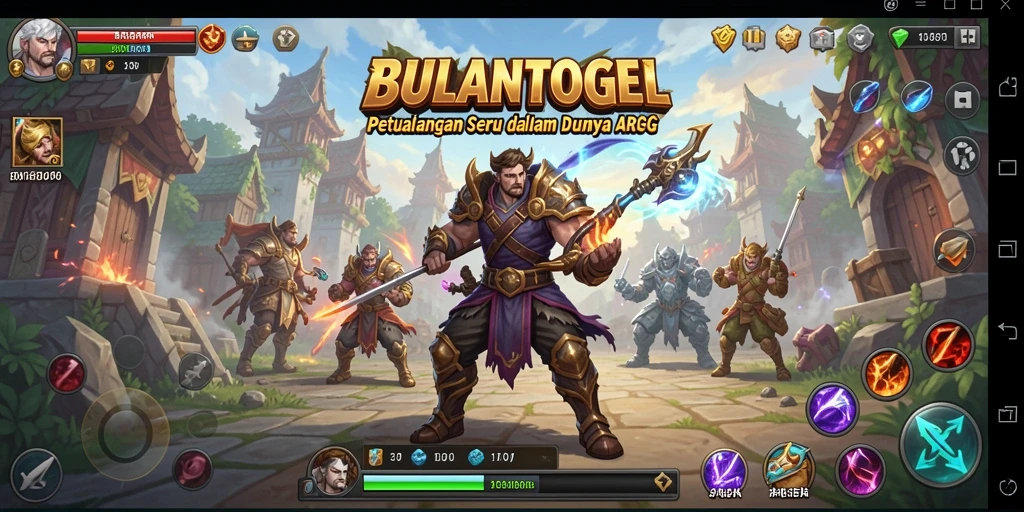 Tampilan menarik dari gameplay ARPG BULANTOGEL yang penuh aksi.