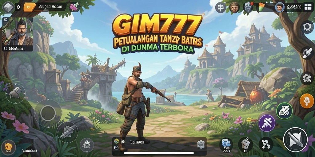 Tampilan gameplay GIM777 yang menakjubkan dalam dunia terbuka.