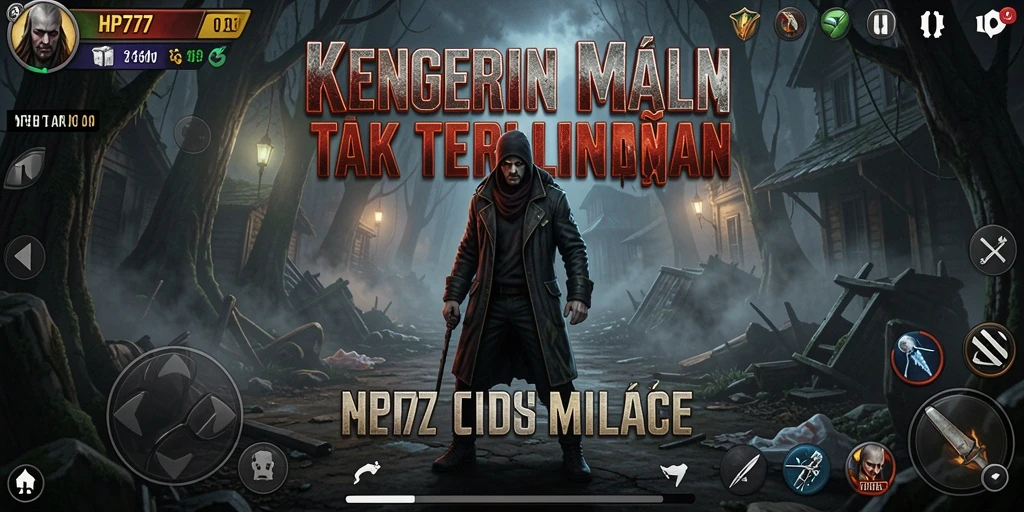 Gameplay HP777 menampilkan kengerian yang mendebarkan dan elemen misteri.