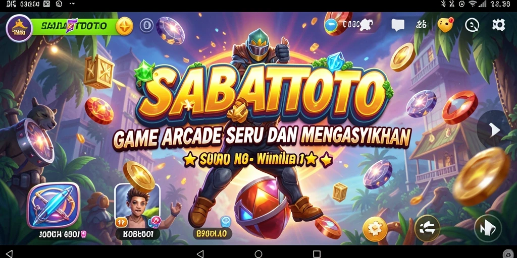 Tampilan permainan SABATOTO dengan gameplay seru yang menantang.