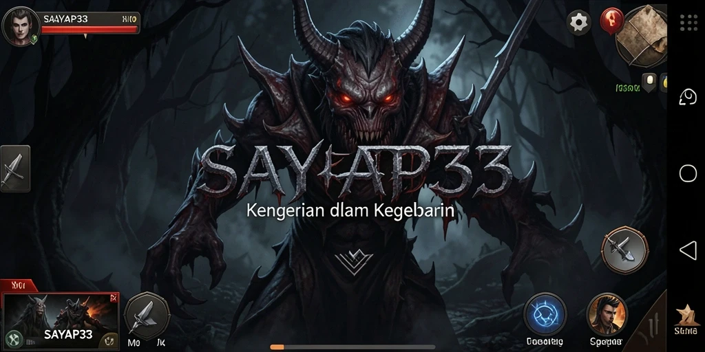 Tampilan gameplay menyeramkan di <strong>SAYAP33</strong> yang memicu ketegangan dan adrenalin.