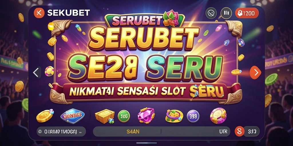 Screenshot gameplay SERUBET yang menarik dan menghibur.